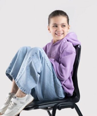 گالری شلوار بگ جین دخترانه عکس دوم