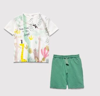 ست راحتی تابستانه طرح جنگل