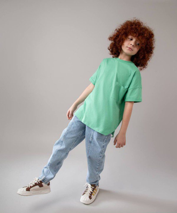 شلوار مام جین پسرانه کد 01