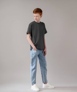 گالری شلوار مام جین پسرانه کد 01