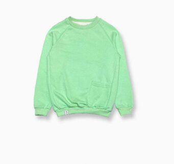 بلوز دورس سه نخ دخترانه طرح ساده کد 01 یشمی