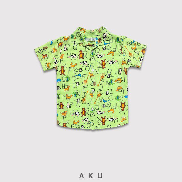 پیراهن هاوایی طرح حیوانات کد 01