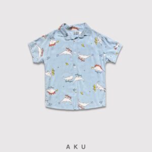 پیراهن هاوایی طرح دایناسور کد 01