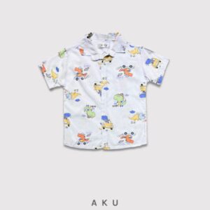 پیراهن هاوایی طرح دایناسور کد 02