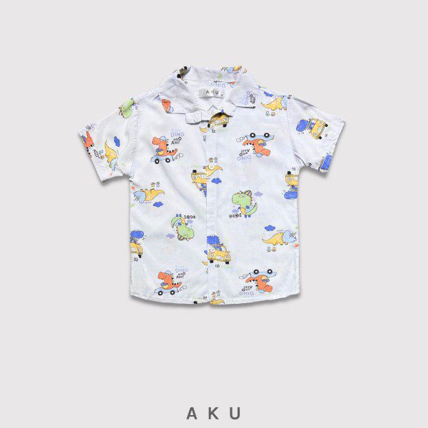 پیراهن هاوایی طرح دایناسور کد 02