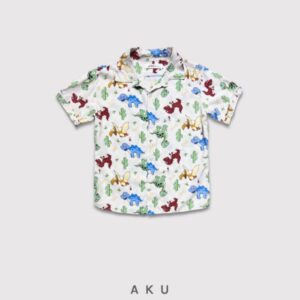 پیراهن هاوایی طرح دایناسور کد 05