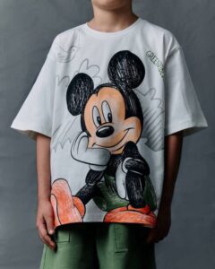 ست تیشرت و شلوارک میکی موس کد 01