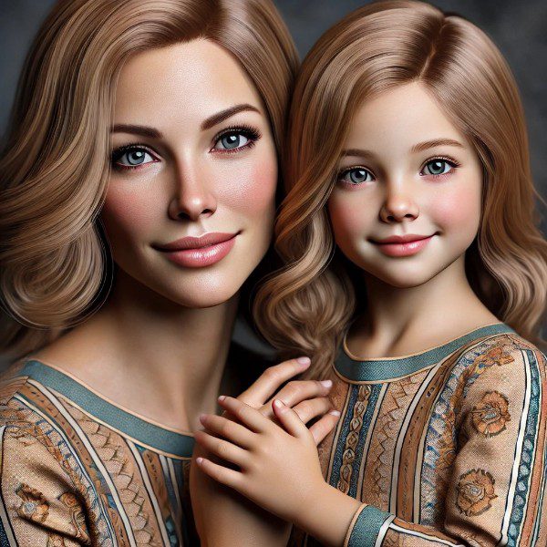 مدل های لباس ست مادر و فرزند