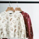 کراپ دورس آستین دار