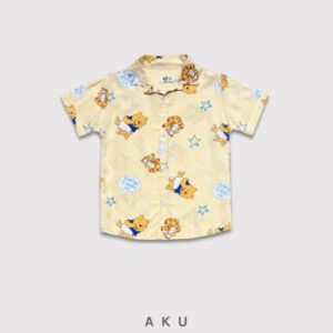 پیراهن هاوایی طرح پو