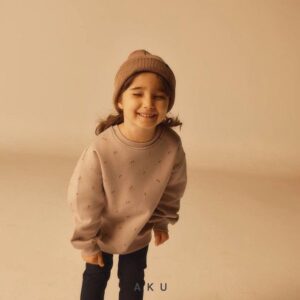 بلوز دورس تو کرک گلدار دخترانه قرمز