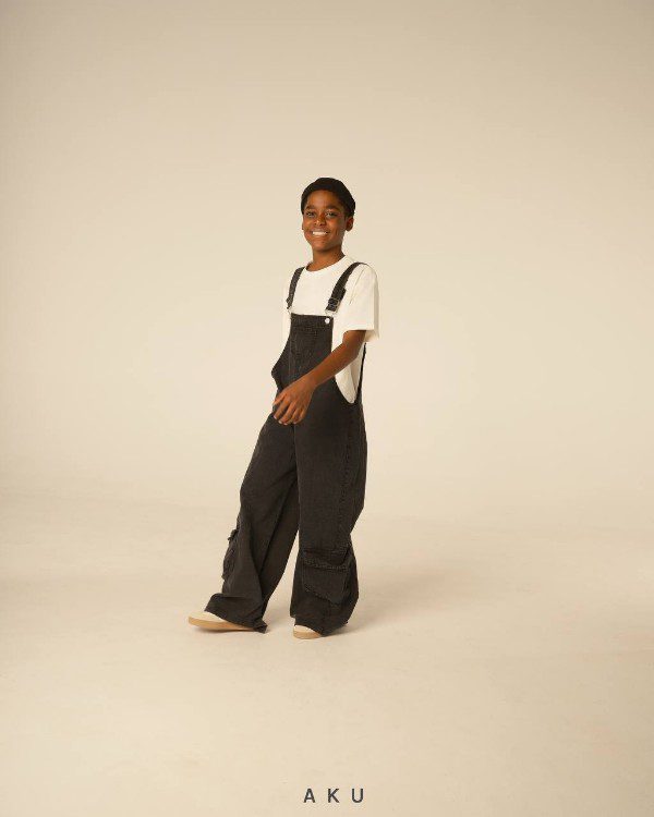 بیلر کارگو جین برند AKU مشکی