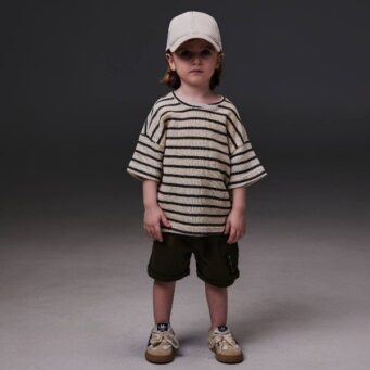 شلوارک لینن کتان برند AKU سبز ارتشی