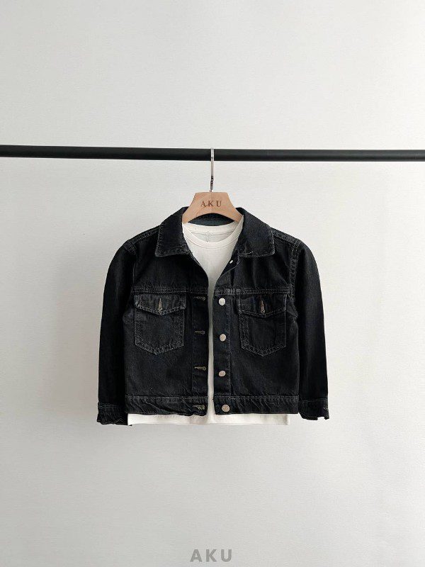 کت جین زغالی برند AKU