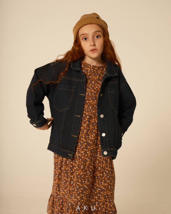 گالری اول کت جین چهار جیب AKU