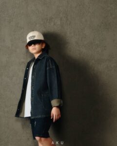 پیراهن جین تک جیب AKU