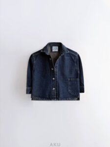 پیراهن جین تک جیب AKU سرمه ای