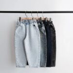 شلوار جین بگ کمر کش خمره ای