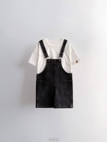 بیلر جین شلوارکی AKU مشکی