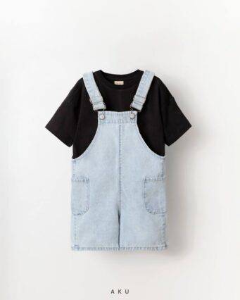 نمای نمای بیلر جین شلوارکی AKU آبی