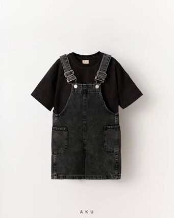 بیلر جین شلوارکی AKU زغالی