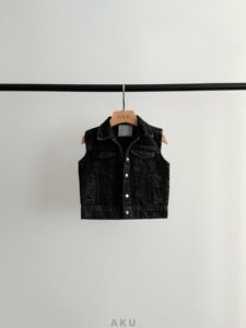 وست جین چهار جیب مشکی