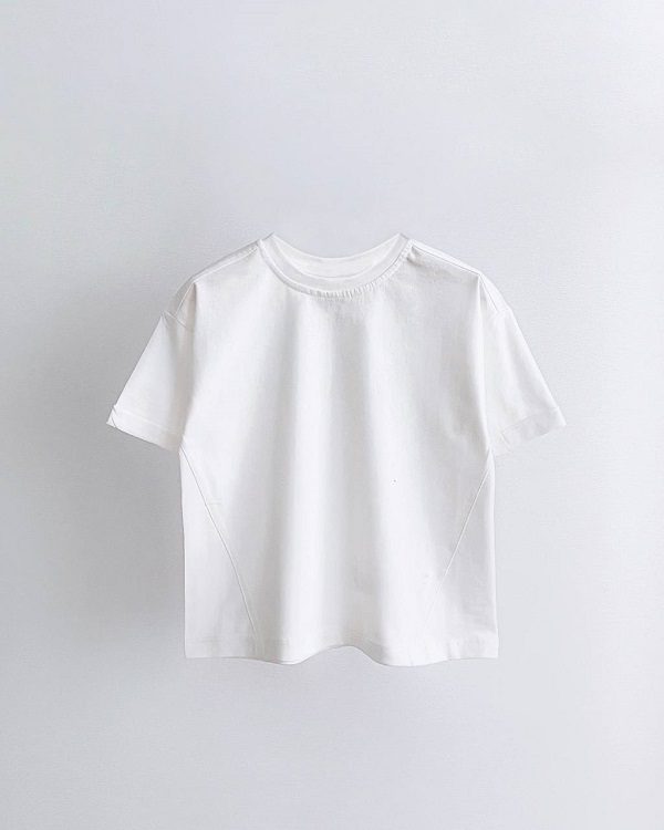 تیشرت تک بیسیک سفید