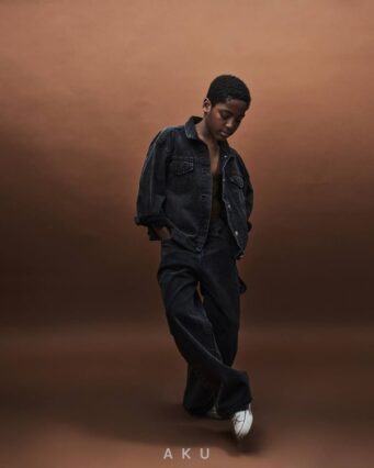 تصویر اول شلوار جین بگ بند دار