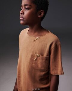 تیشرت کنفی بند دار