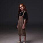 بیلر شلوارکی لینن قهوه ای