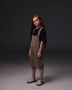 بیلر شلوارکی لینن قهوه ای