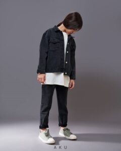 ست مهتابی جین