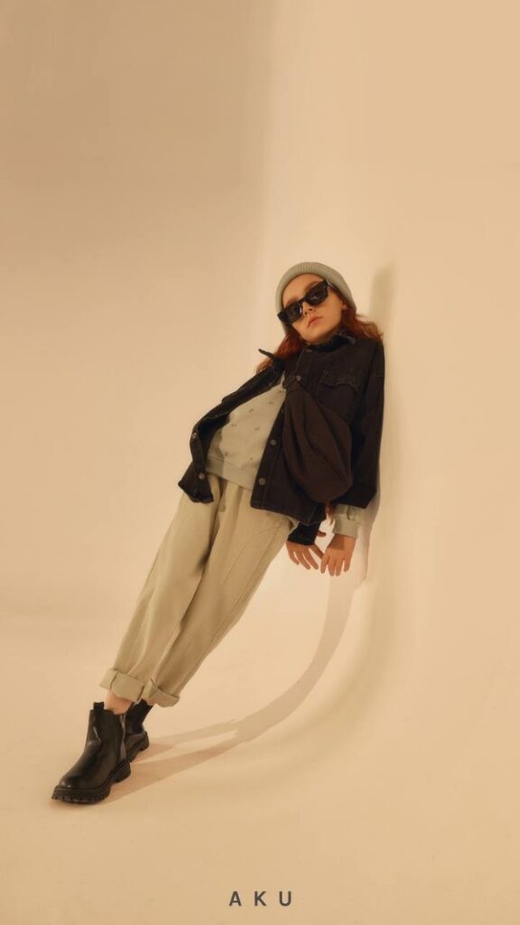 شلوار کتان مام کمر کشی