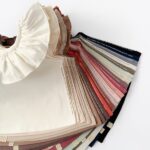 تاپ یقه چین دار