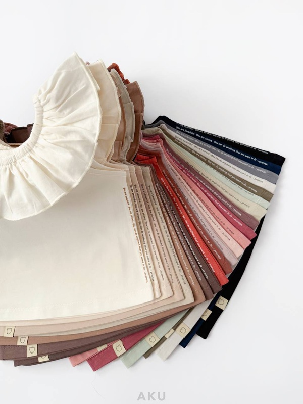 تاپ یقه چین دار