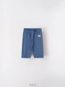 شلوارک کبریتی آبی