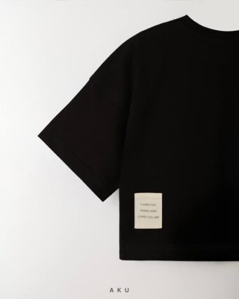 گالری دوم تیشرت تک جیب گلدوزی مشکی