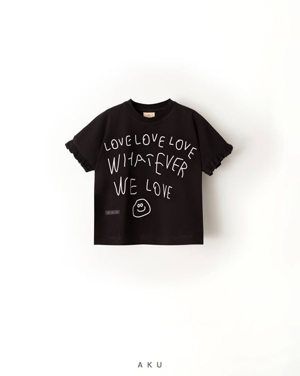 تیشرت سینگل دخترانه مشکی