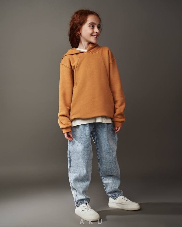 استایل شلوار بچه گانه مام استایل جین aku