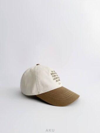 کلاه بیسبالی dad's cap برند AKU قهوه ای