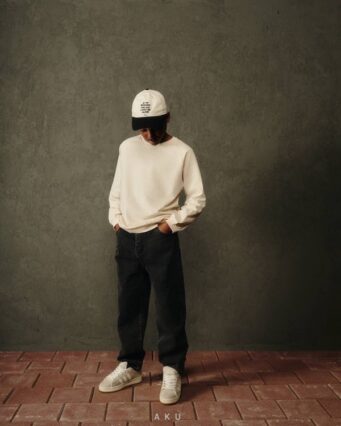 استایل کلاه بیسبالی dad's cap برند AKU تصویر دوم