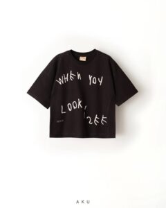 تیشرت echo مشکی بچه گانه