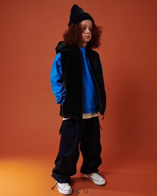 ست شلوار بگ کارگو با پافر