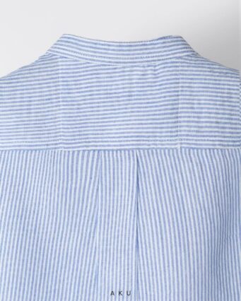 پیراهن (شومیز) راه راه AKU تصویر زاویه پشت