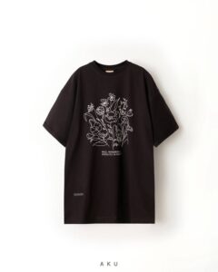 تونیک طرح گلستان مشکی