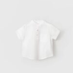 پیراهن دکمه دار سفید AKU