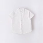 پیراهن سفید نخی AKU