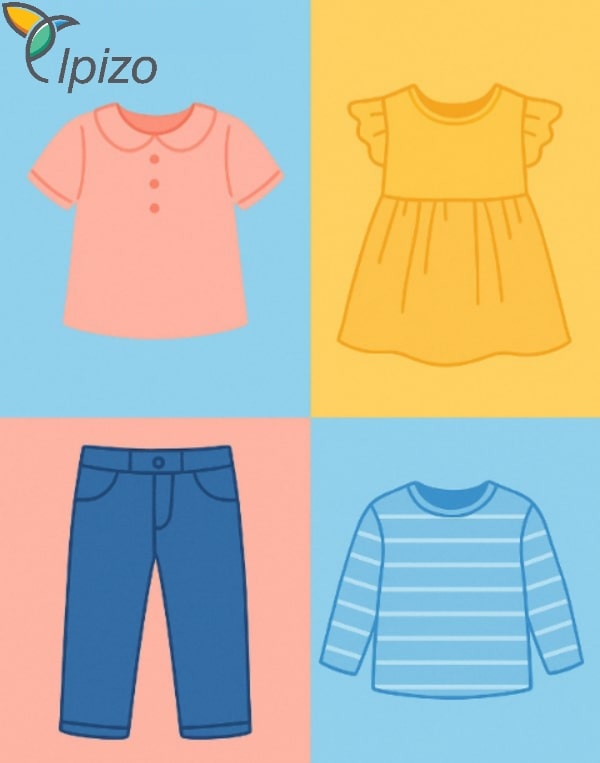 اشتباه رایج در انتخاب سایز لباس بچه‌ها