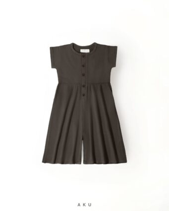 سرهمی لینن دخترانه AKU قهوه ای