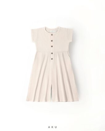 سرهمی لینن دخترانه AKU کرمی